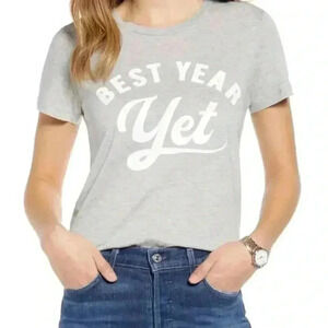 1901‎ Best Year Yet T-Shirt Gray Size XS